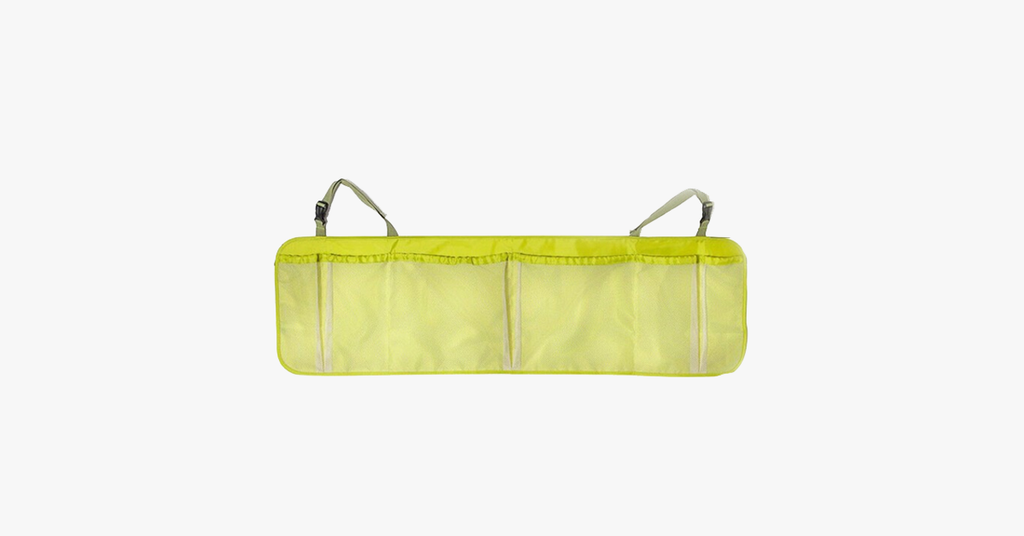 Multi-Section Car Backseat Organizer – Keeps Your Car Clean!