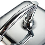 Modern Square Showerhead Combo Chrome Rainfall Showerhead