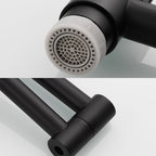 Modern Vessel Faucet Brass Lever Handles Sink Mixer