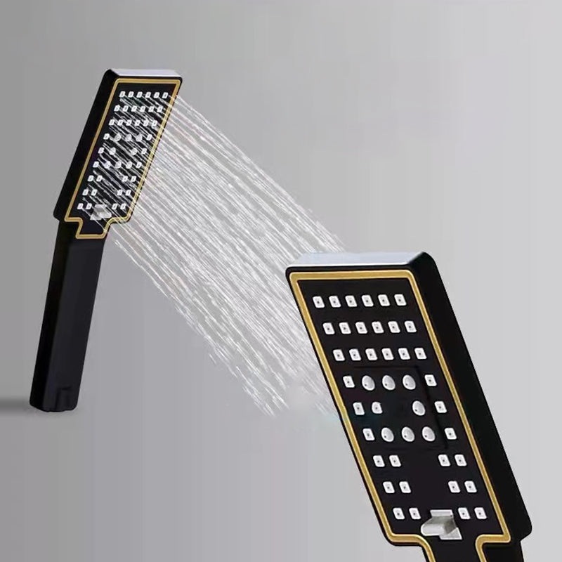 Modern adjustable water flow shower faucet shower arm shower system on the wall