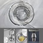 Contemporary Style Kitchen Sink Stainless Steel Round Kitchen Sink