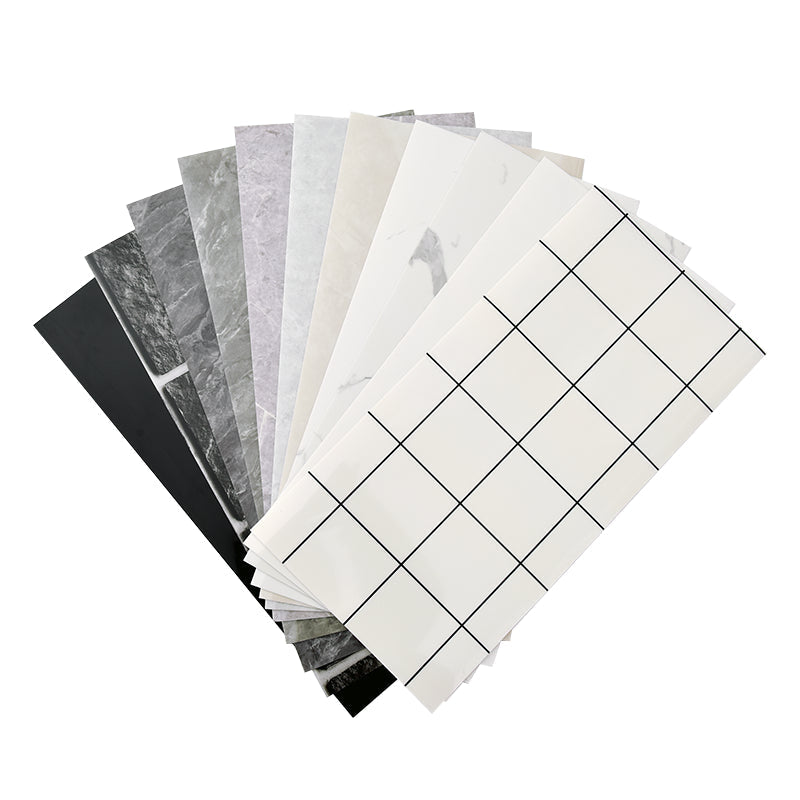 PVC Peel and Stick Tile Modern Peel and Stick Back Wall Tile