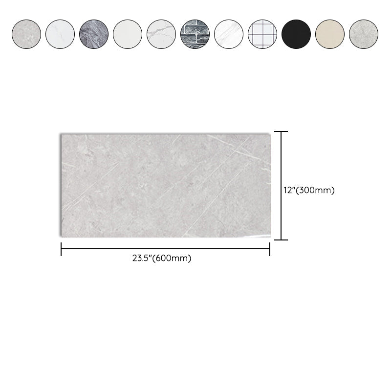 PVC Peel and Stick Tile Modern Peel and Stick Back Wall Tile