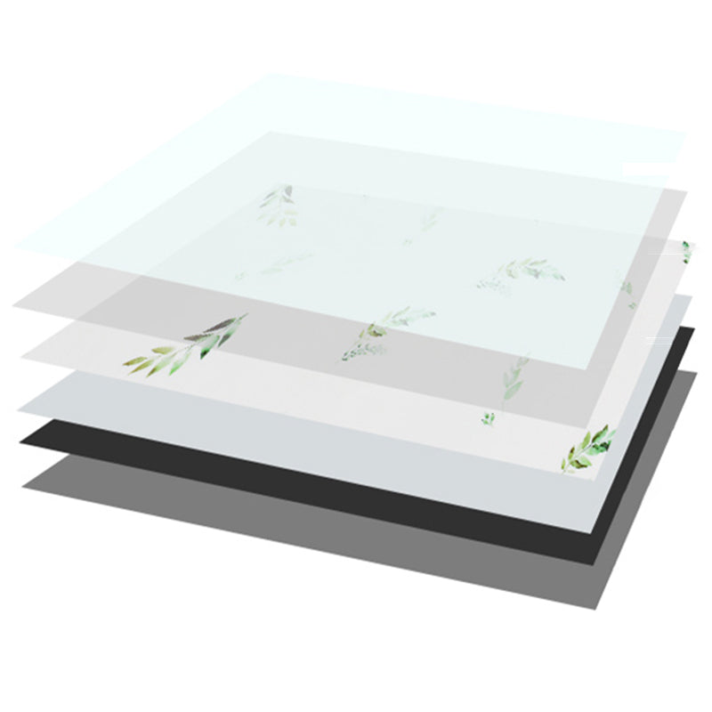 Modern rectangular Peel and Stick backsplash tile PVC wallpaper