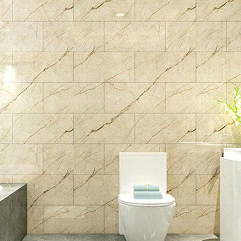 PVC Tile Peel & Stick Modern Peel and Stick Wall Tile