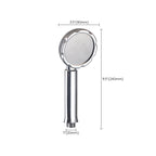 Contemporary Style Wall-Mounted Plastic Showerhead