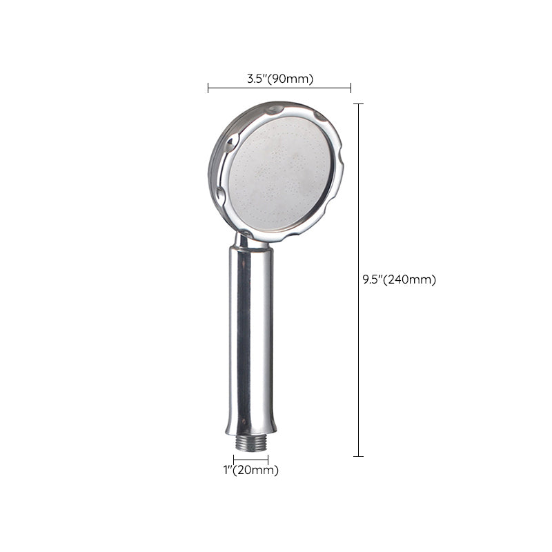 Contemporary Style Wall-Mounted Plastic Showerhead