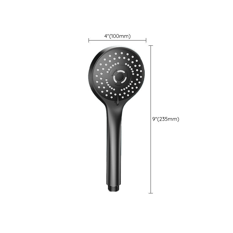 Contemporary Style Wall-Mounted Plastic Showerhead