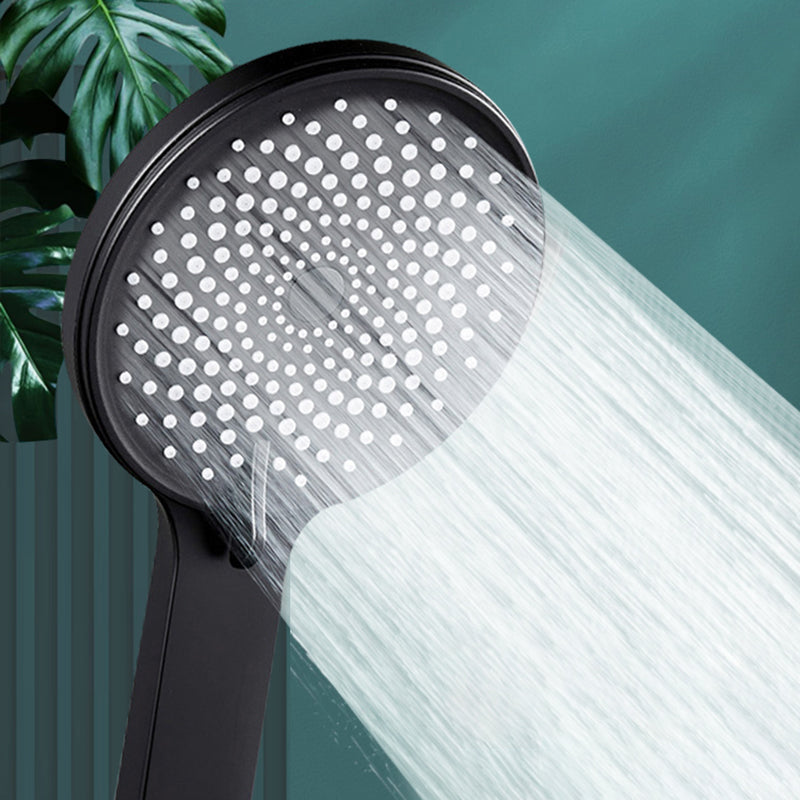 Contemporary round shower head in solid color handheld shower head for the bathroom
