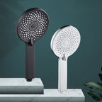 Contemporary round shower head in solid color handheld shower head for the bathroom