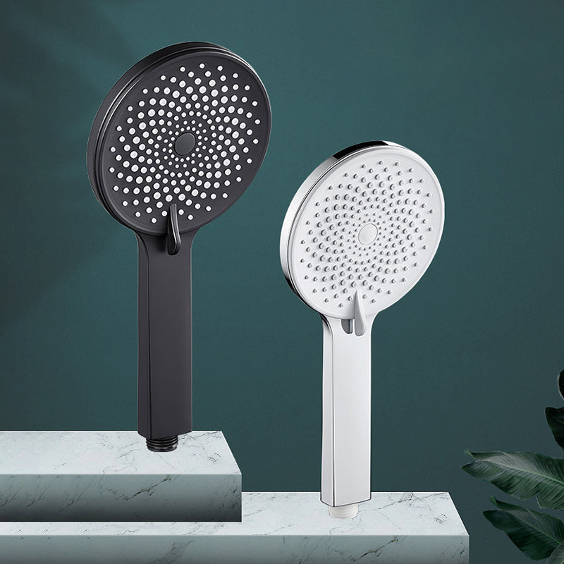 Contemporary round shower head in solid color handheld shower head for the bathroom