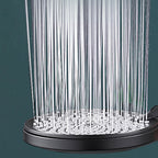Contemporary round shower head in solid color handheld shower head for the bathroom