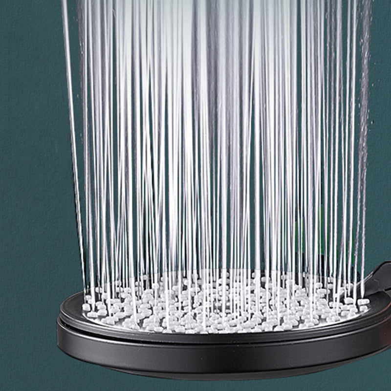 Contemporary round shower head in solid color handheld shower head for the bathroom