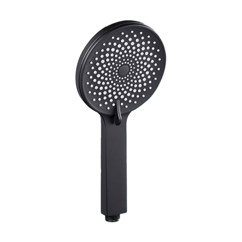 Contemporary round shower head in solid color handheld shower head for the bathroom