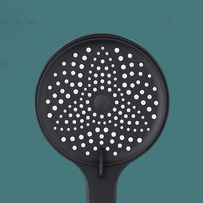 Contemporary round shower head in solid color handheld shower head for the bathroom