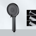 Contemporary round shower head in solid color handheld shower head for the bathroom