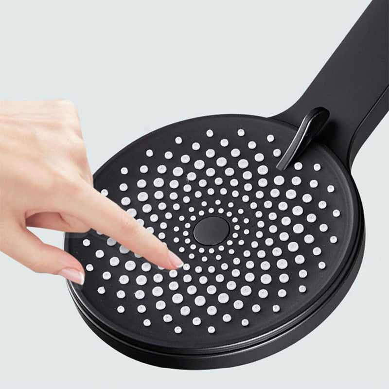 Contemporary round shower head in solid color handheld shower head for the bathroom
