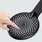 Contemporary round shower head in solid color handheld shower head for the bathroom