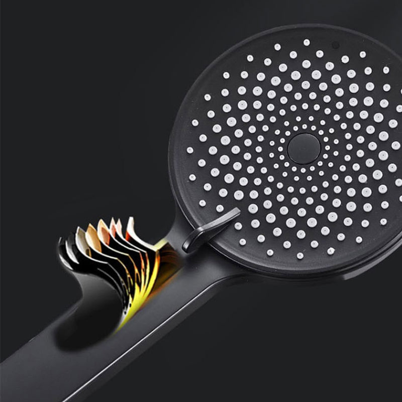 Contemporary round shower head in solid color handheld shower head for the bathroom