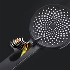 Contemporary round shower head in solid color handheld shower head for the bathroom