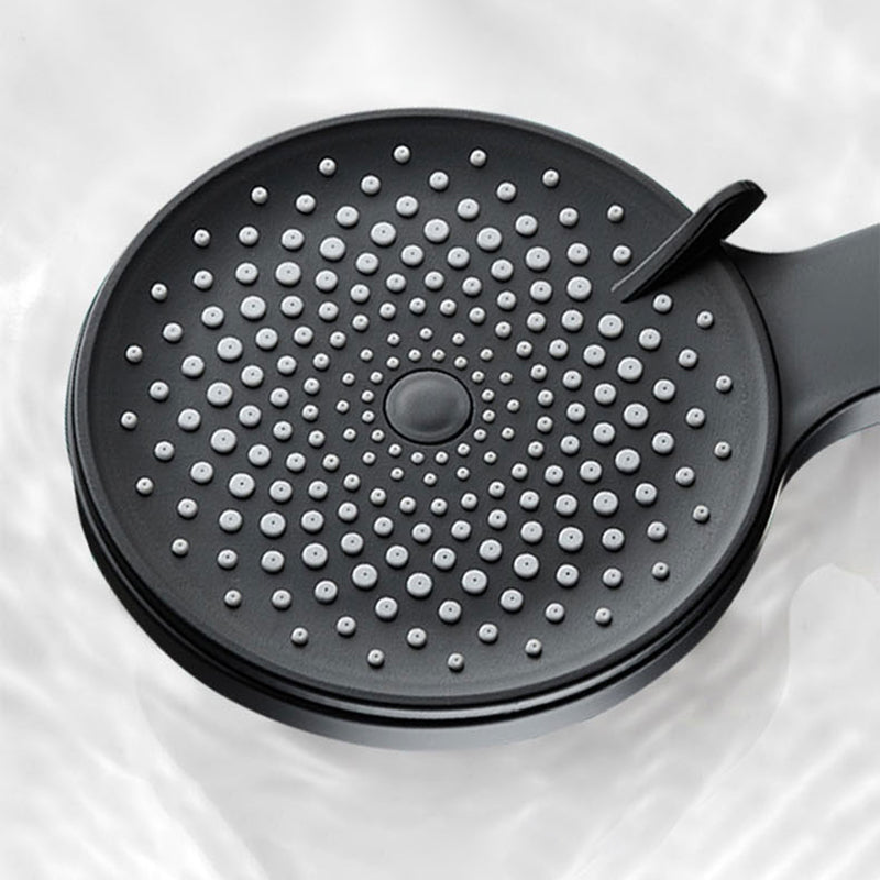 Contemporary round shower head in solid color handheld shower head for the bathroom