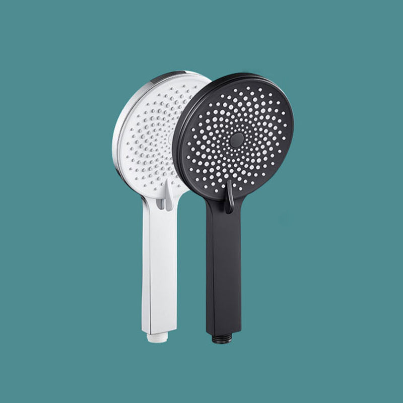 Contemporary round shower head in solid color handheld shower head for the bathroom