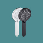 Contemporary round shower head in solid color handheld shower head for the bathroom