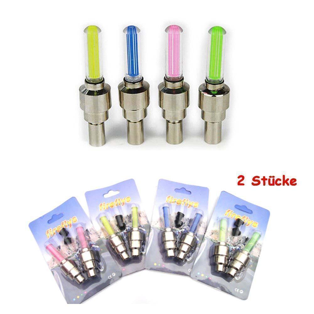 Premium LED Valve Caps for Wheels (2 pcs)