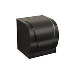 Chrome/Black Classic Bathroom Accessory Set Modern Bath Shelf/Towel Bar & Paper Holder
