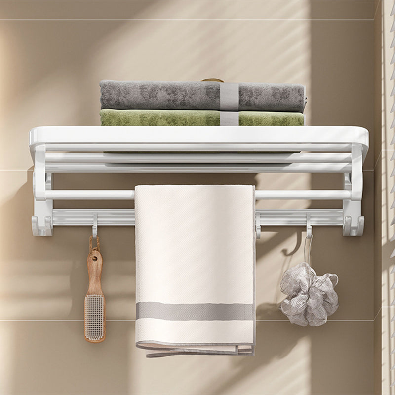 Modern Bathroom Hardware Set Towel Bar White Bath Shelf Bathroom Hardware Set