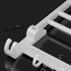 Modern Bathroom Hardware Set Towel Bar White Bath Shelf Bathroom Hardware Set
