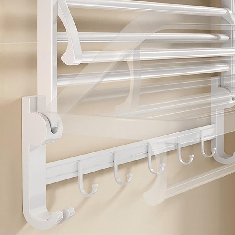 Modern Bathroom Hardware Set Towel Bar White Bath Shelf Bathroom Hardware Set