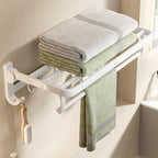 Modern Bathroom Hardware Set Towel Bar White Bath Shelf Bathroom Hardware Set