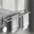 Modern Polished Chrome Bathroom Accessories Set Bath Shelf/Towel Holder/Paper Holder included