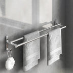 Modern Polished Chrome Bathroom Accessories Set Bath Shelf/Towel Holder/Paper Holder included