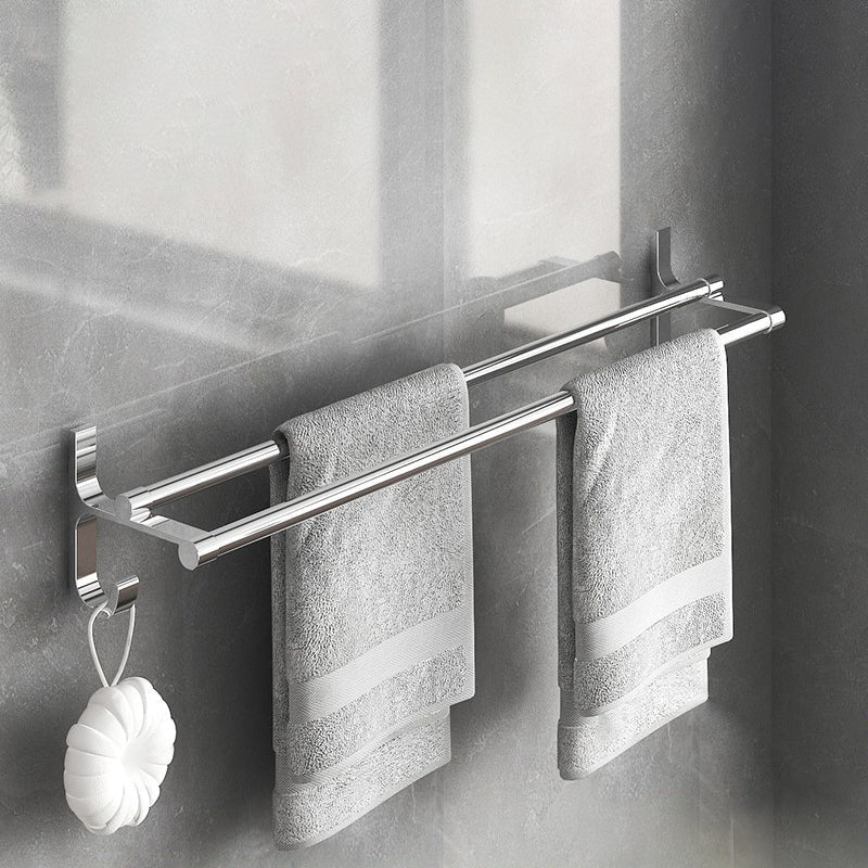 Modern Polished Chrome Bathroom Accessories Set Bath Shelf/Towel Holder/Paper Holder included