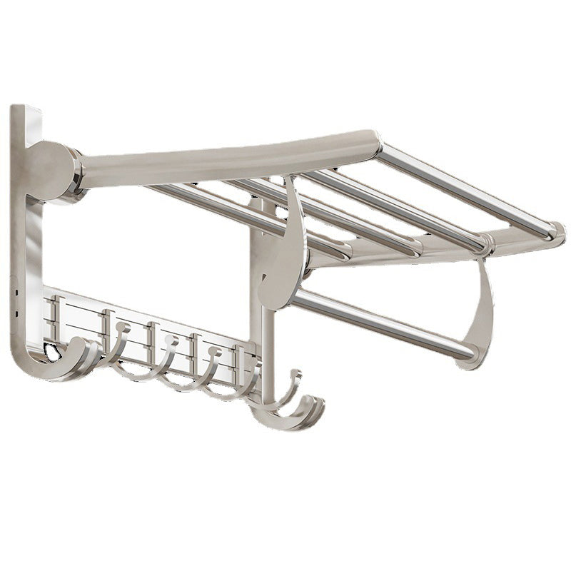 Modern Polished Chrome Bathroom Accessories Set Bath Shelf/Towel Holder/Paper Holder included