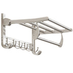 Modern Polished Chrome Bathroom Accessories Set Bath Shelf/Towel Holder/Paper Holder included