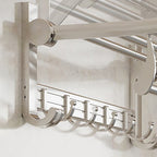 Modern Polished Chrome Bathroom Accessories Set Bath Shelf/Towel Holder/Paper Holder included
