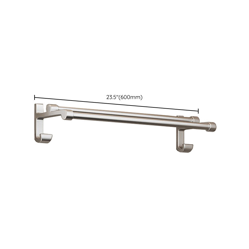 Modern Polished Chrome Bathroom Accessories Set Bath Shelf/Towel Holder/Paper Holder included