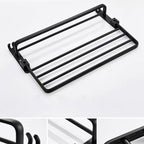 Modern Bathroom Accessories Set Towel Holder Black Soap Dish Bath Accessories Set
