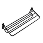 Modern Bathroom Accessories Set Towel Holder Black Soap Dish Bath Accessories Set