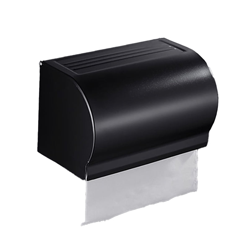 Modern Bathroom Accessories Set Towel Holder Black Soap Dish Bath Accessories Set