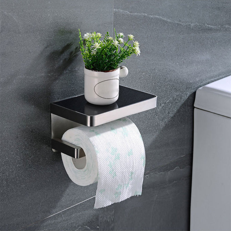 Polished Chrome Modern Bathroom Accessory Set made of Stainless Steel Towel Holder/Soap Dish