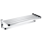 Polished Chrome Modern Bathroom Accessory Set made of Stainless Steel Towel Holder/Soap Dish