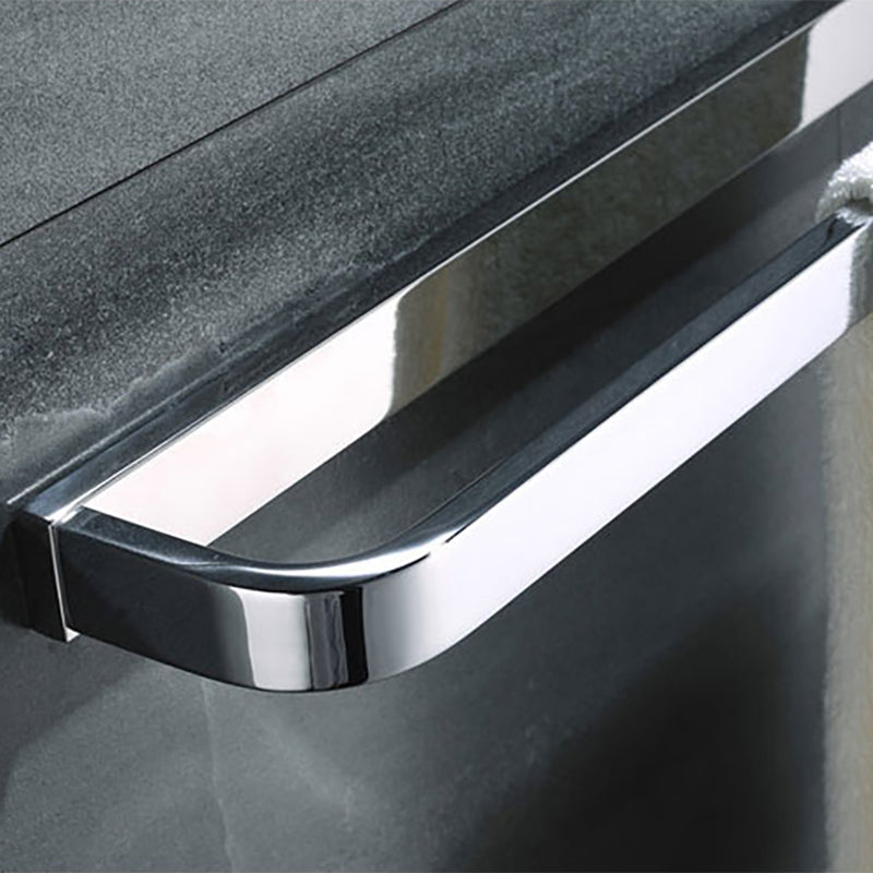 Polished Chrome Modern Bathroom Accessory Set made of Stainless Steel Towel Holder/Soap Dish