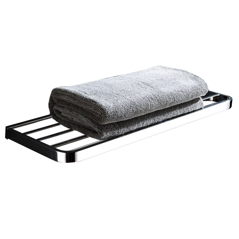 Polished Chrome Modern Bathroom Accessory Set made of Stainless Steel Towel Holder/Soap Dish