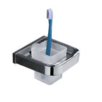 Polished Chrome Modern Bathroom Accessory Set made of Stainless Steel Towel Holder/Soap Dish