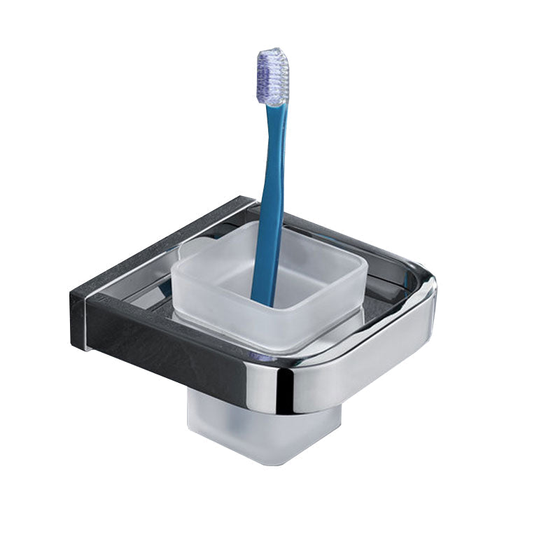 Polished Chrome Modern Bathroom Accessory Set made of Stainless Steel Towel Holder/Soap Dish