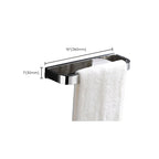 Polished Chrome Modern Bathroom Accessory Set made of Stainless Steel Towel Holder/Soap Dish